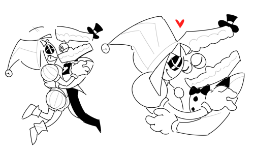 I Am EATING Your Caine X Pomni Art. I Need To See Em Dancing Together.