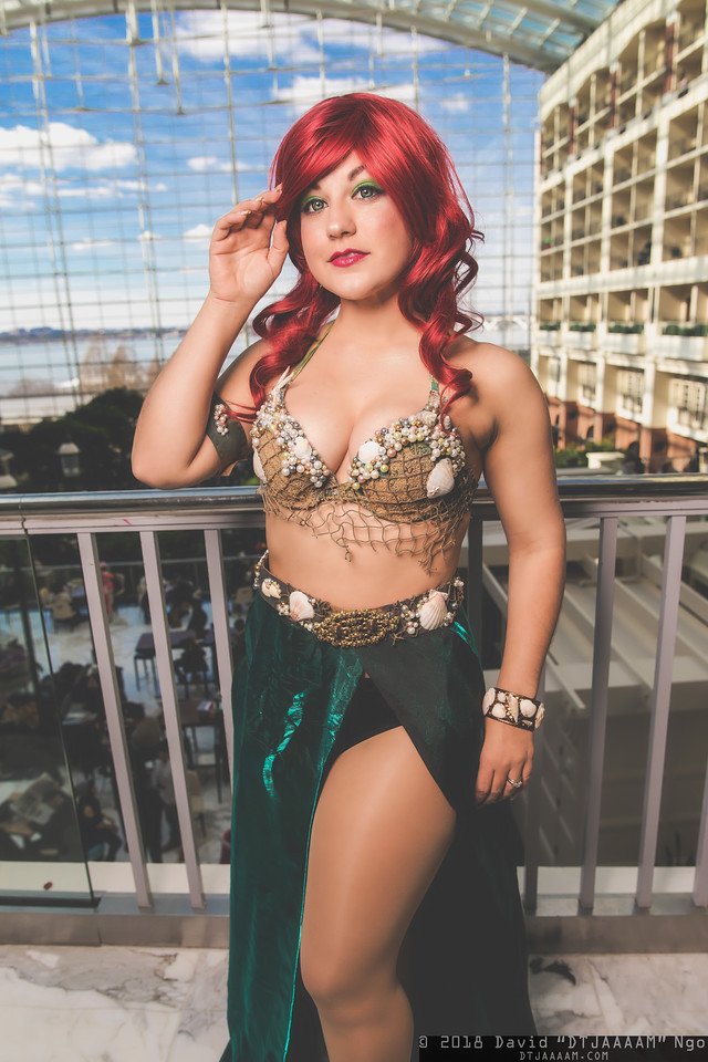 A nice Ariel cosplayer.