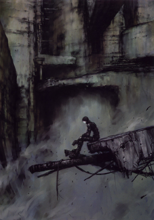 2001hz:Blame!: ‘Megastructure’ Architectural Illustrations By: Tsutomu Nihei (1998-2003)