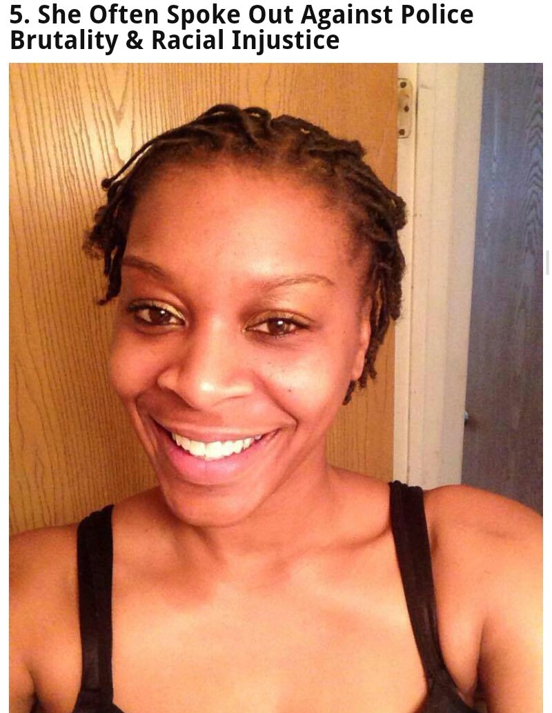 mariposatraicion3ra:  darvinasafo:  Sandra Bland as it seems was just like us. She