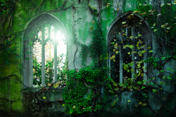 jamescharlick:  Forsaken (by jamescharlick) Built in around 1100, St Dunstan-in-the-East was a Church of England parish church on St Dunstan’s Hill, half way between London Bridge and the Tower of London in the City of London.  After suffering sever