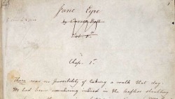 afroui:  Jane Eyre | Charlotte Bronte’s manuscript 1847 