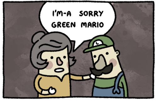 battlepope:  it8bit:  Green Mario Created by Safely Endangered || Patreon (via:thefrogman)  good 