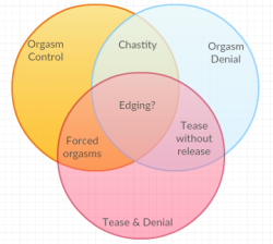 shaman58: ultinath:  amhypnotic:  convoluted-moonscape:  liminal-wanderings:   unlockingwonderland:   Question for the Tumblr Hivemind How do you define, or what do you consider to be the differences between, Orgasm Control and Orgasm Denial?    Control