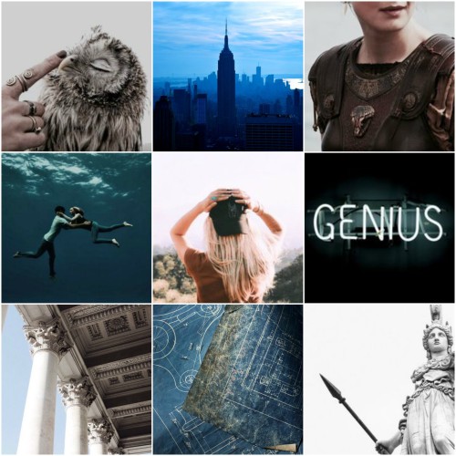 Favourite characters moodboard (4-?): Annabeth Chase