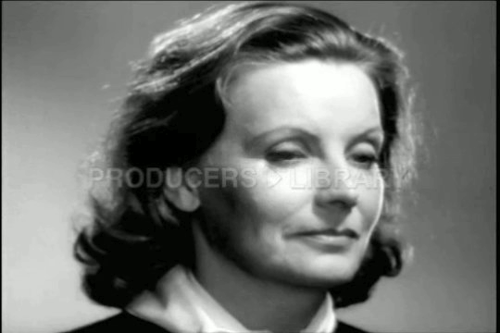 The Duchess Of Langeais Screen-test By William Daniels, 1949.