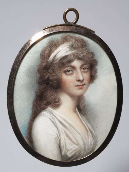 cma-european-art: Portrait of Anna Walmesley, Andrew Plimer, 1795, Cleveland Museum of Art: European