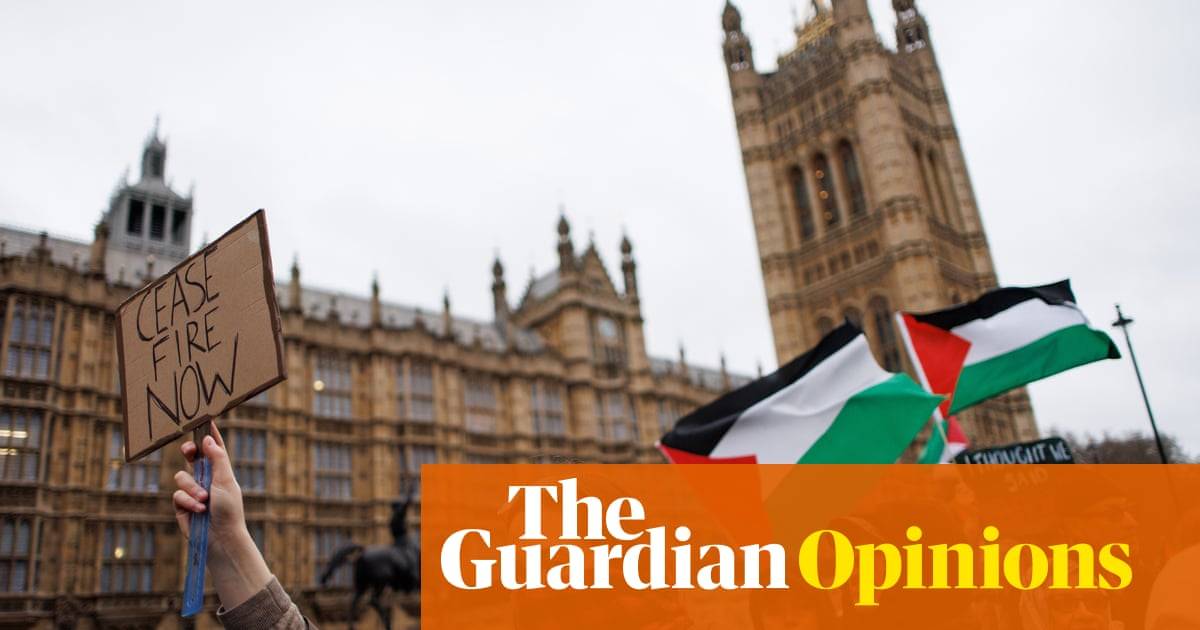 Welcome to topsy-turvy Britain, where it’s opponents of Israel’s war who are the extremist ‘mob’ | Owen Jones