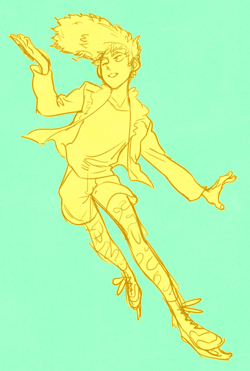 sandflakedraws:bonus skate au sketches