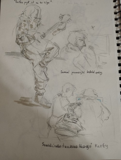 Sketches From After School Hang Out