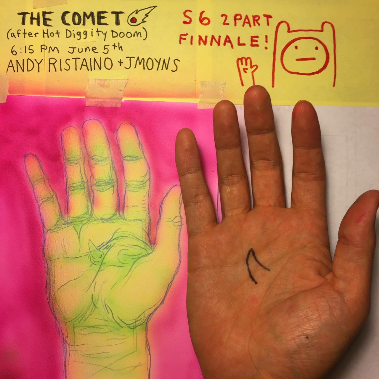 The Comet promo by writer/storyboard artist Jesse Moynihanpremieres Friday, June