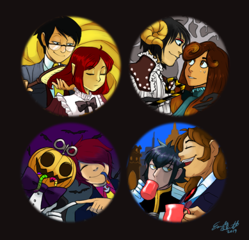bittermause:Over ten years of memories - Birthday illustration to my best friend. Thank you for over