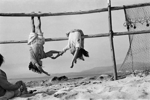 2000-lightyearsfromhome:Sergio LarrainCHILE. Village of Los Horcones. Fishermen daughters. 1956.