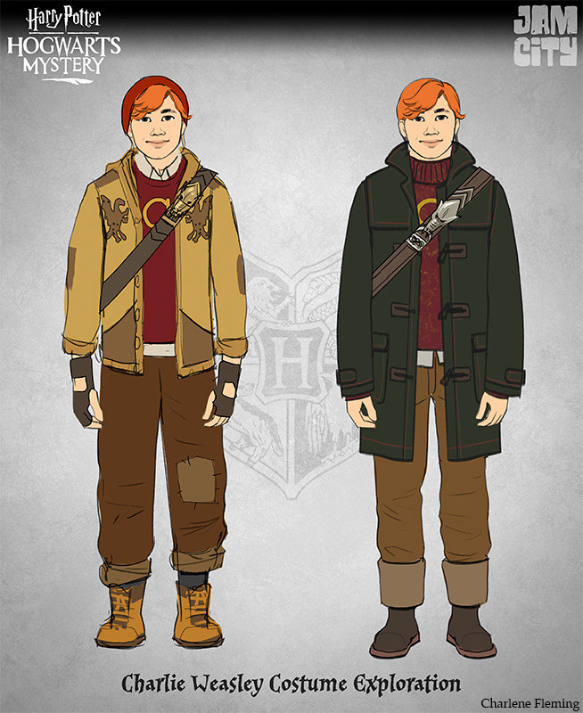 charlie weasley fan art