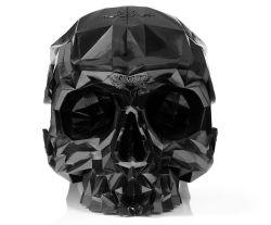 iamrickyhoover:  clovehopeful:  vmagazine:  Skull Armchair by French designer Harold Sangouard, aka Harrow “Built For Comfort And World Domination” exterior structure: polyester resin and fiberglass internal frame: steel cover black cotton velvet