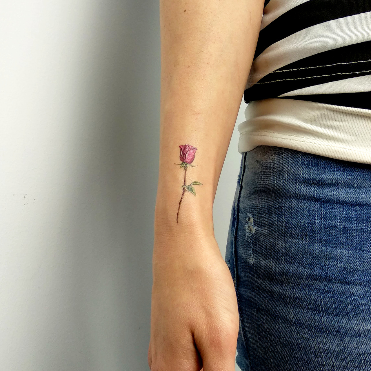 Mini Rosa - Tattoo