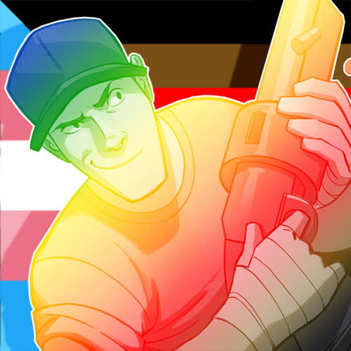 Trans Gay TF2 Scout icons requested by Anon!Free to use, just reblog and credit!Requests are open!