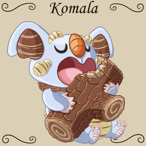  Delicious Dex: #775 Yule Log KomalaIf you had any idea for future pokemons and what food they shoul