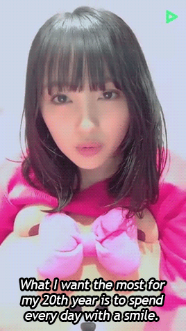 uelectrifymylife: 180129 - Happy 20th birthday Mion! We, your fans, will also try our best to s