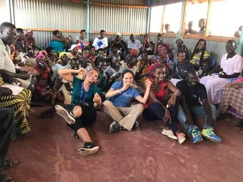 The visiting dentists from IsraAID’s #DentalClinicin Kakuma Refugee Camp, Kenya, have held tra