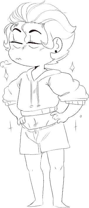 expiredbard: croptop hoodies are pretty comfy, ngl 