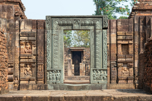 Temple gate, Ratnagiri Buddhist Archaeological Site, Odisha, photos by Kevin Standage, more at https