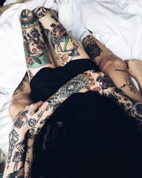 strange-fanboy: Does someone like tattoos?