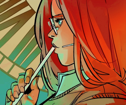 dinah-lance: Barbara Gordon in Shadow War Zone #001 (2022) art by Otto Schmidt