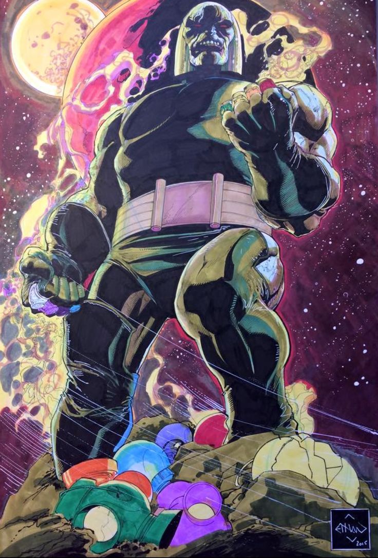 bear1na:Darkseid by Ethan Van Sciver *