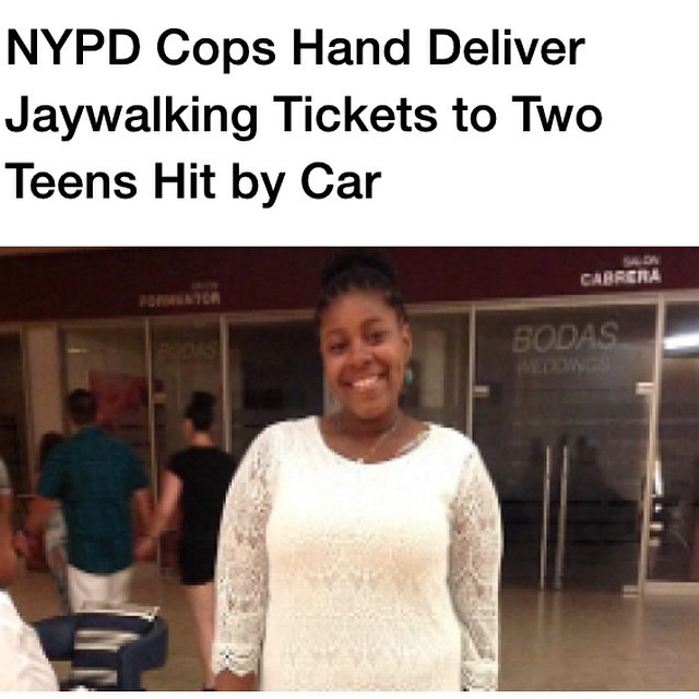revolutionary-mindset:The New York teens thought the officers were there to check