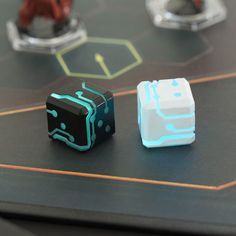 darkalleysandbadideas:Space Roller Futuristic Dice - futuristic technology