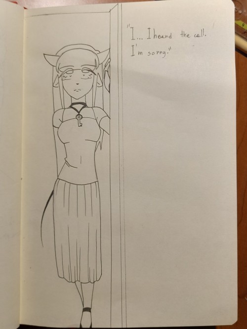 Sequel To A Comic I'll Post Later. In Short, Seraphina Is Going Through Mourning In Her Family, Lilith