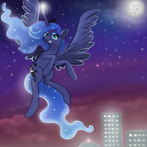 Porn that-luna-blog:  Manehattan Lights by Raven-Sunshine photos