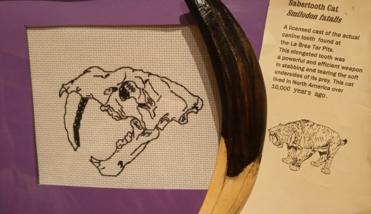 Saber-toothed Doodle Embroidery File