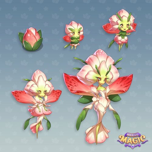 Hey guys, here’s the chain for the orchid fairy! Hope you like it! Let me know what you think :) she