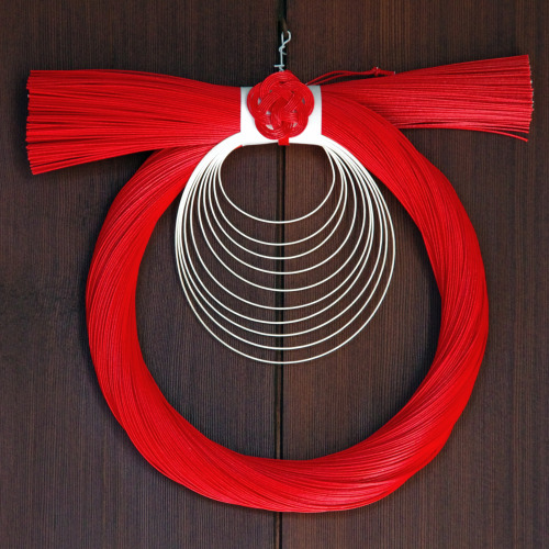 japaneseaesthetics: Contemporary hanging on doorway, likely to ward off evil spirits. Japan.  P