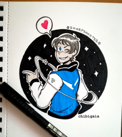 chibigaia-art: I drew a Lance for today’s inktober 🌟