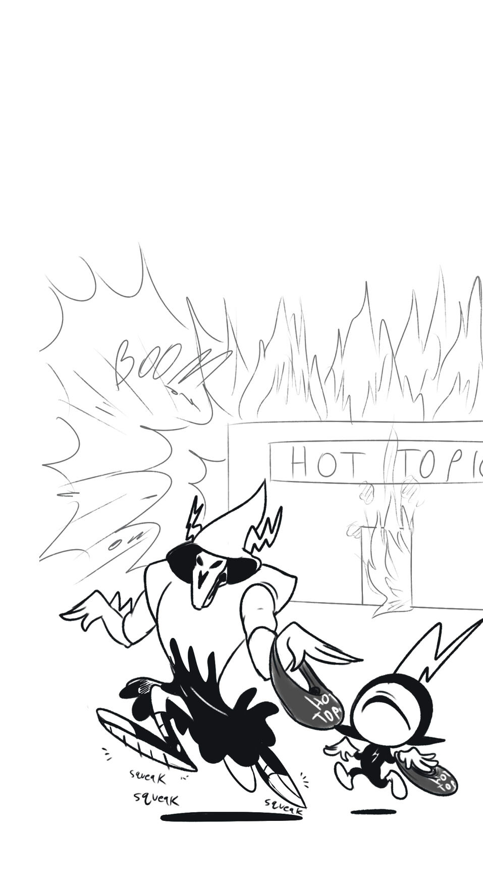 grimphantom2:  madbunsart:  Despite not playing the game yet, I really love Reaper