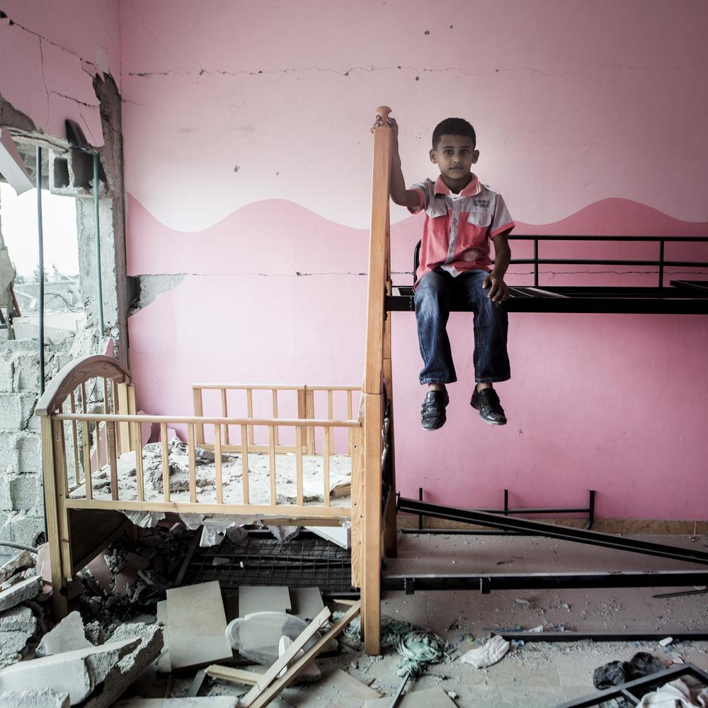 yourfavmoroccan:  portraitsofmiddleeast:   What Once Was - Part 2: Gaza’s children