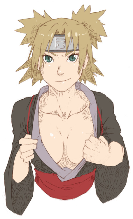 whistlefrog:Daily Bust Day 39 - TemariDistraction jutsu.temari tits~ < |D’‘‘