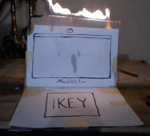 caseylalonde:  My Macbook Fire™ review! 