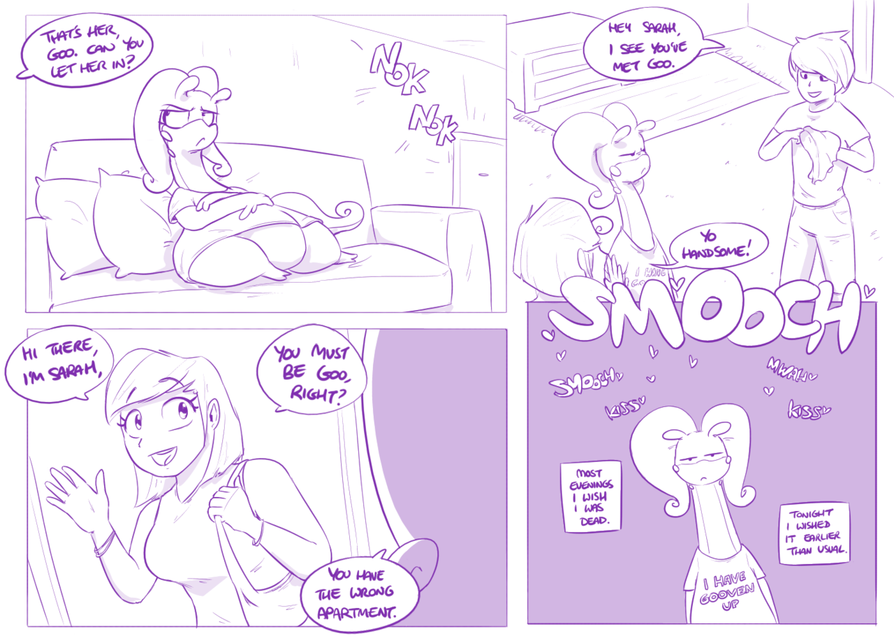 concretestaircase:  an adventure continues albeit rushed Page 94. These pages are
