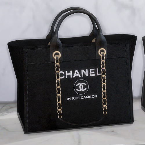 | CHANEL DEAUVILLE LUXURY TOTE - VOL.1 |- New &amp; Original mesh by me- 4 Swatches (More colour