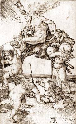 paysagemauvais:  Albrecht Dürer, La strega,