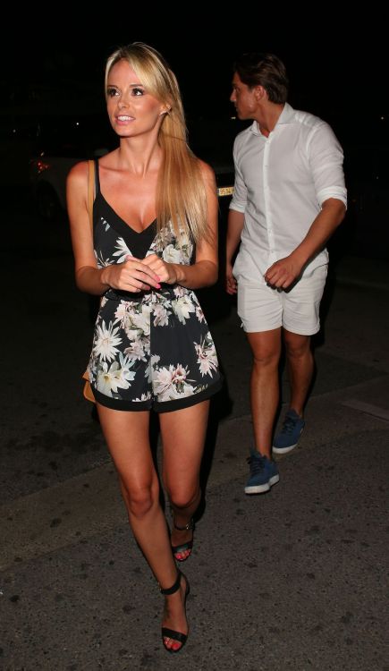 prettygirl-pics:Rhian Sudgen -  05/31/2015 Arrives at Pangea Club in Marbella 