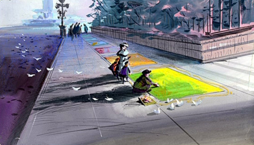 Storyboards For Mary Poppins