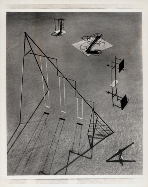 Isamu Noguchi’s playgroundsPlay Mountain 1933, Ala Monana Park 1940, UN Playground model 1952The Ala