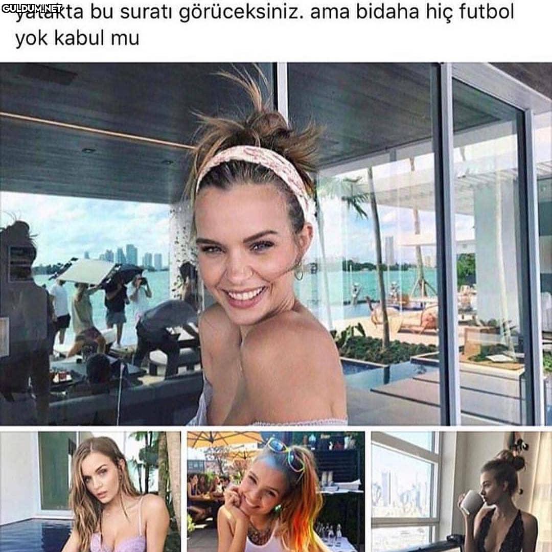 yatakta bu suratı...