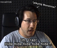novatrick:  &ldquo;JUST to make sure the… coast is clear…&rdquo;markiplier