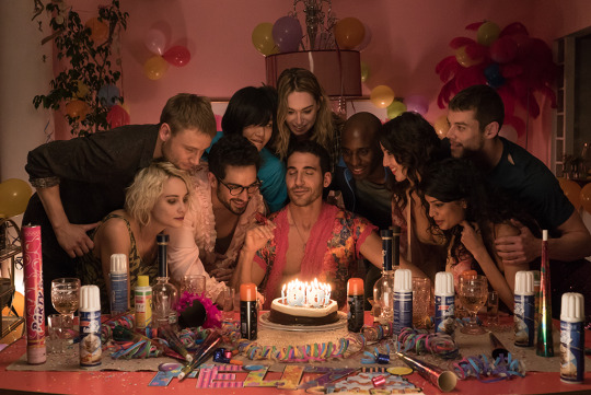 sense8:  It was while shooting the Big Cluster Birthday Bash, we wished there was a way for our fans to experience… What we experience while making this show… The Joy, the Jet Lag…  The Lunacy… The Intimacy…  The Fierce Commitment… And the
